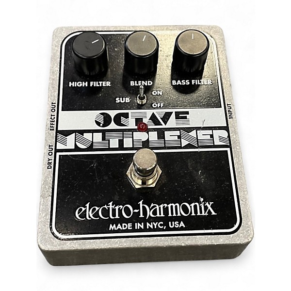 Used Electro-Harmonix Octave Multiplexer Effect Pedal