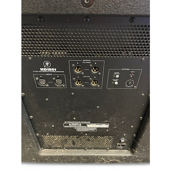 Used Mackie HD1801 Powered Subwoofer