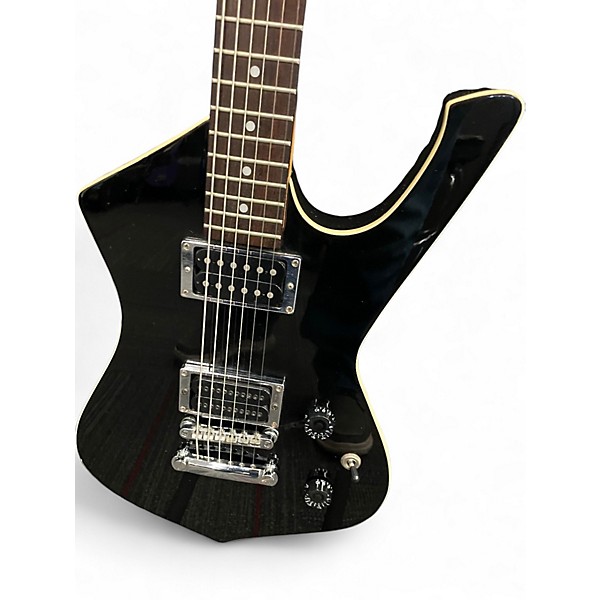 Used Ibanez ICX120 Iceman X Black Solid Body Electric Guitar