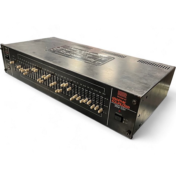 Used Roland GRAPHIC EQUALIZER SEQ331 Crossover