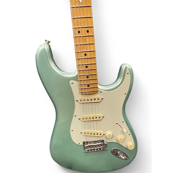 Used Fender American Professional II Stratocaster Surf Green Solid Body Electric Guitar