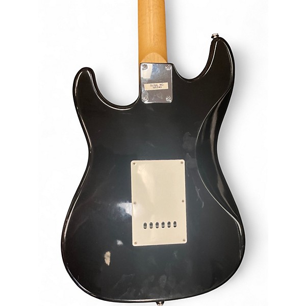 Used Hamer Slammer Black Solid Body Electric Guitar