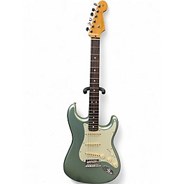Used Fender American Professional II Stratocaster Mystic Surf Green Solid Body Electric Guitar