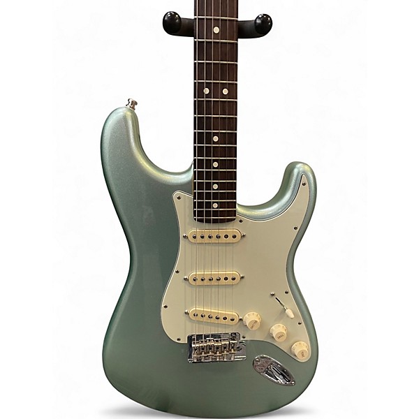 Used Fender American Professional II Stratocaster Mystic Surf Green Solid Body Electric Guitar