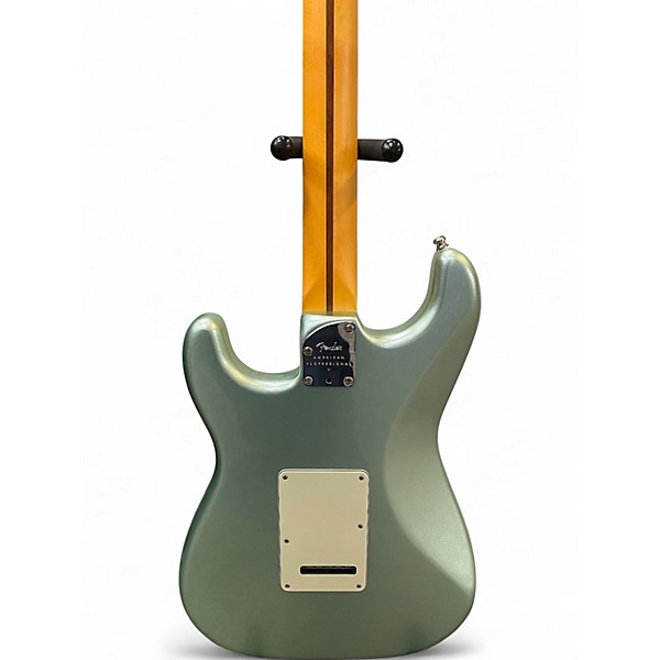 Used Fender American Professional II Stratocaster Mystic Surf Green Solid Body Electric Guitar