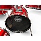 Used Mapex 5 Piece COMET RED SPARKLE Drum Kit