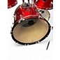 Used Mapex 5 Piece COMET RED SPARKLE Drum Kit