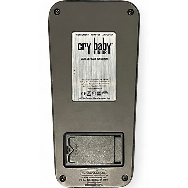 Used Dunlop CBJ95 Crybaby Junior Wah Effect Pedal