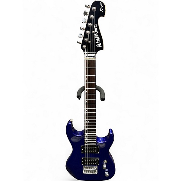 Used Washburn Pro X Series Blue Solid Body Electric Guitar