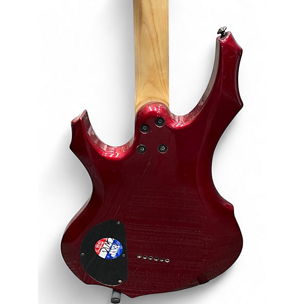 Used ESP LTD F50 Candy Apple Red Solid Body Electric Guitar
