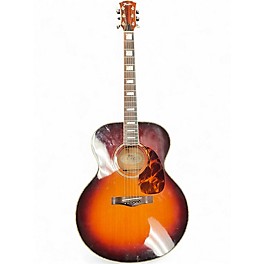 Used Fender 1505SX 3 Tone Sunburst Acoustic Electric Guitar