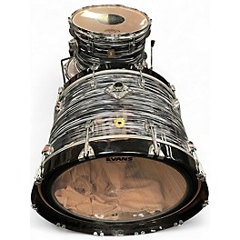 Used Ludwig 3 Piece Classic Maple BLACK OYSTER Drum Kit