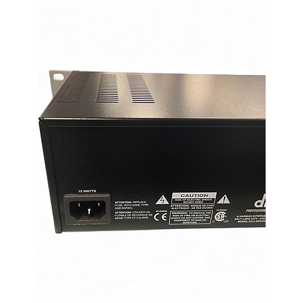 Used dbx 231s Dual Channel 31-Band Graphic Equalizer