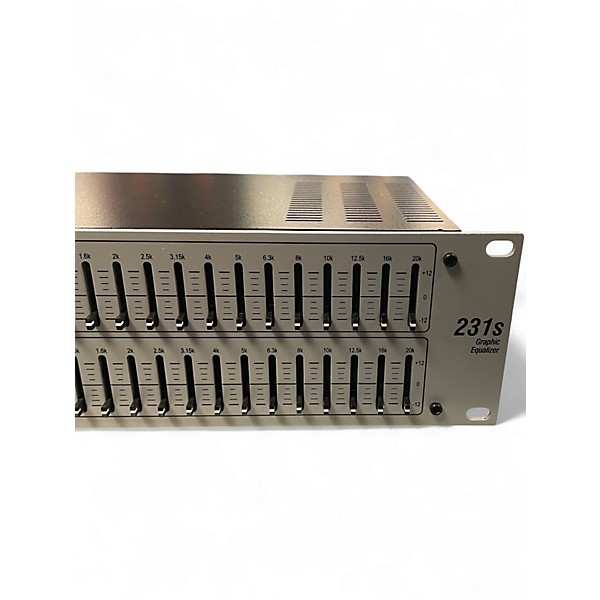 Used dbx 231s Dual Channel 31-Band Graphic Equalizer