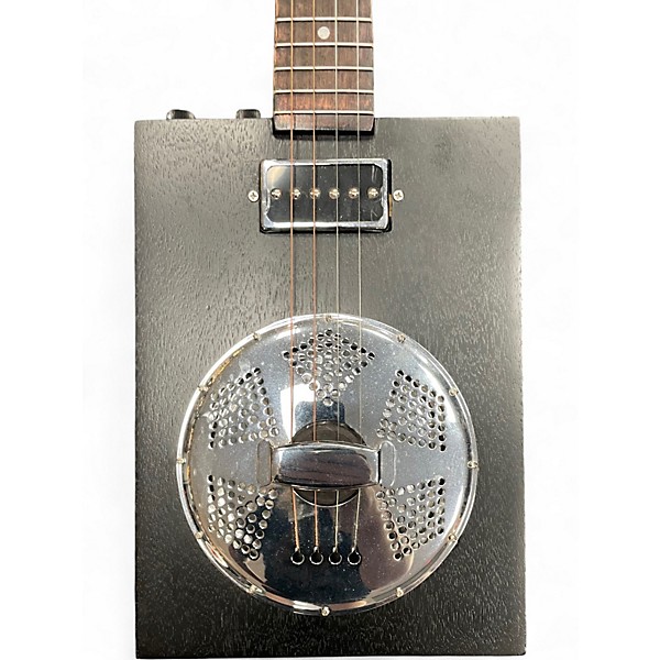 Used JN Guitars Cigar Box Guitar Black Cigar Box Instruments