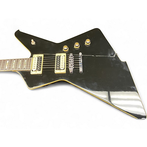 Used Ibanez DT520 Destroyer Series Black Solid Body Electric Guitar