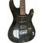 Used 2000s Ibanez GIO GAS6-TK Trans Black Solid Body Electric Guitar