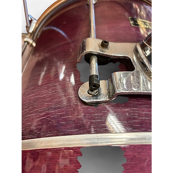 Used Mapex 5 Piece Mars Pro Series Trans Purple Drum Kit