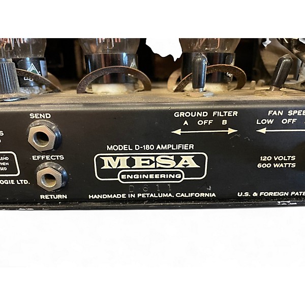 Vintage 1982 MESA/Boogie D180 Tube Bass Amp Head