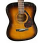 Used Yamaha F335 2 Tone Sunburst Acoustic Guitar