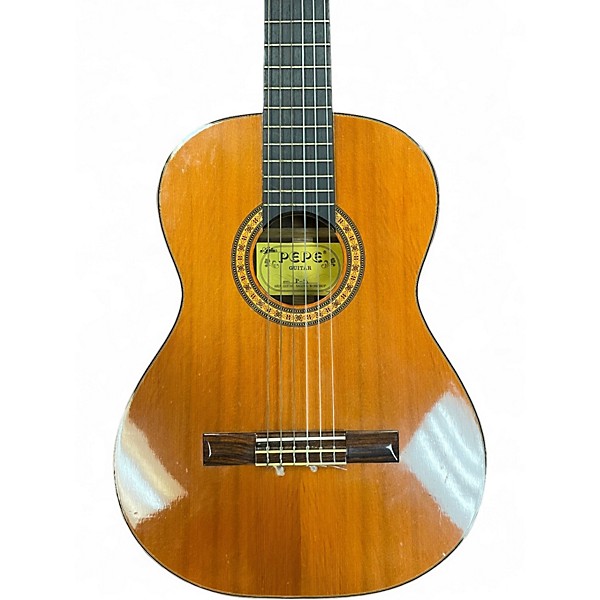Used Pepe P-55 Natural Classical Acoustic Guitar