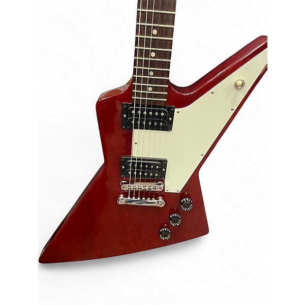 Used 2016 Gibson Explorer Wine Red Solid Body Electric Guitar