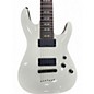 Used Schecter Guitar Research Demon 7 String White Solid Body Electric Guitar