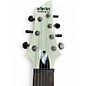 Used Schecter Guitar Research Demon 7 String White Solid Body Electric Guitar