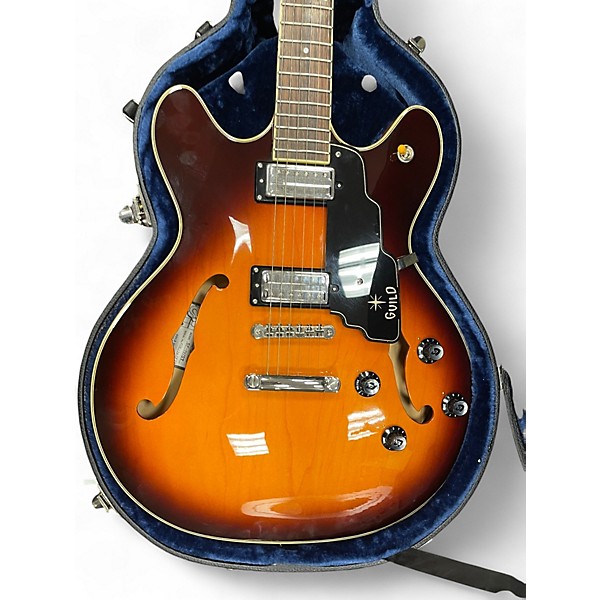 Used Guild SF-IV/ST 2 Color Sunburst Hollow Body Electric Guitar
