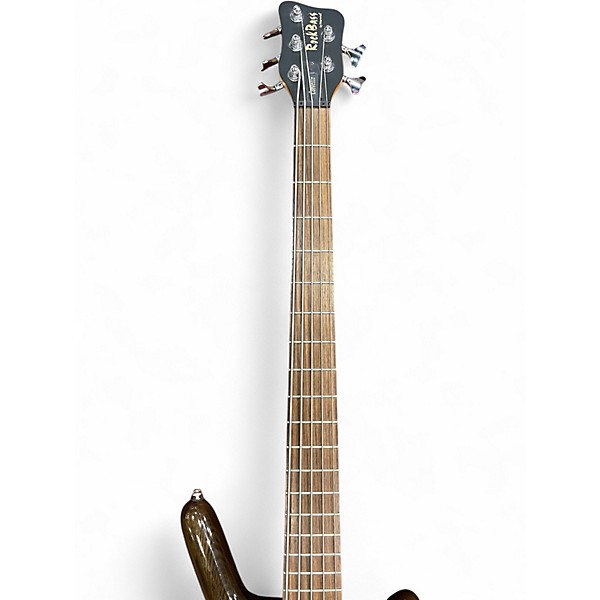 Used RockBass by Warwick corvette 5 classic Natural Electric Bass Guitar