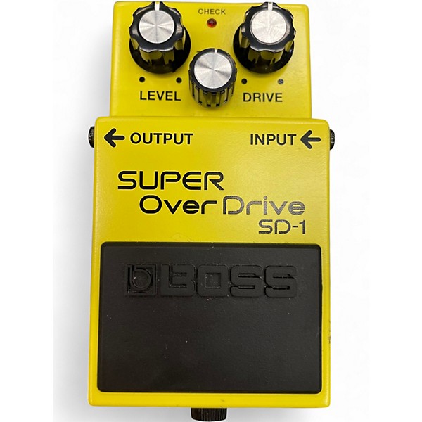 Used BOSS SD1 Super Overdrive Effect Pedal
