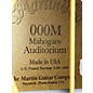 Used Martin 000M Natural Acoustic Guitar