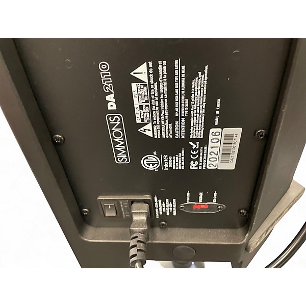 Used Simmons da2110 Drum Amplifier