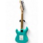 Used Squier Bullet Stratocaster SEA FORM GREEN Solid Body Electric Guitar