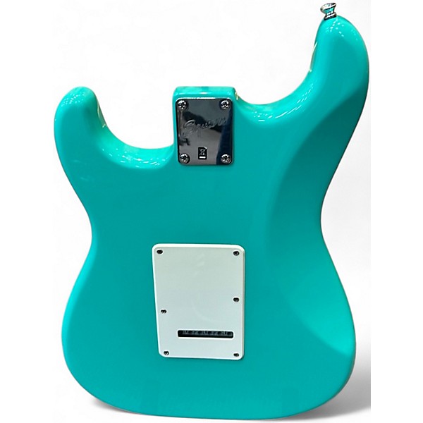 Used Squier Bullet Stratocaster SEA FORM GREEN Solid Body Electric Guitar