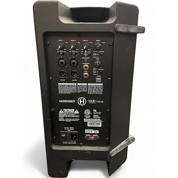 Used Harbinger VARI V2410 Powered Speaker