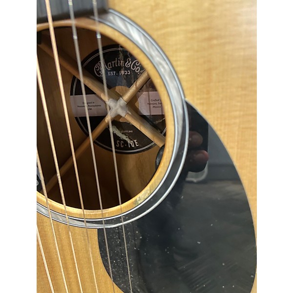 Used Martin SC-10E Natural Acoustic Electric Guitar