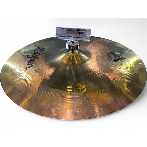 Used Zildjian 16in A Custom Crash Cymbal