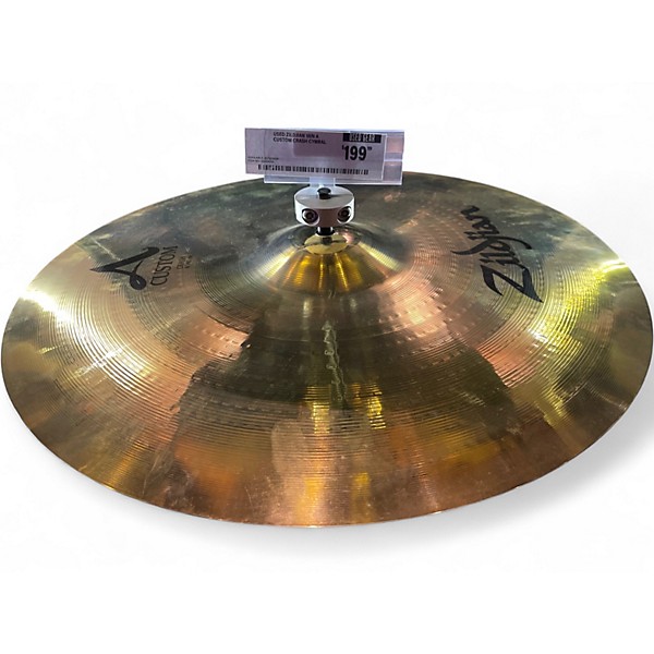 Used Zildjian 16in A Custom Crash Cymbal