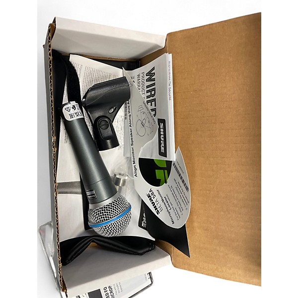 Used Shure Beta 58A Dynamic Microphone