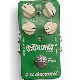 Used TC Electronic Corona Chorus Effect Pedal