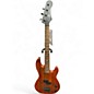 Used Luna tattoo  Natural Electric Bass Guitar thumbnail