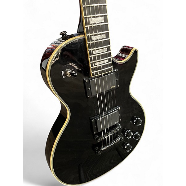 Used Epiphone Matt Heafy Les Paul Custom Black Solid Body Electric Guitar