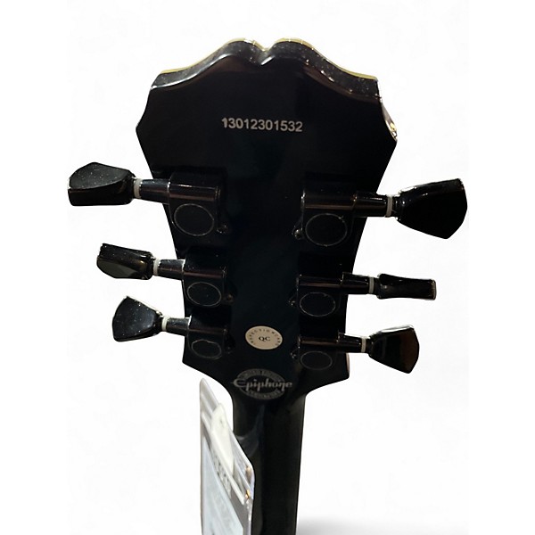 Used Epiphone Matt Heafy Les Paul Custom Black Solid Body Electric Guitar