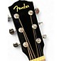 Used Fender CC60SCE Black Acoustic Electric Guitar