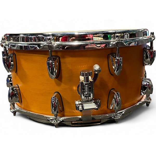 Used Yamaha 14in Tour Custom Snare Maple Drum