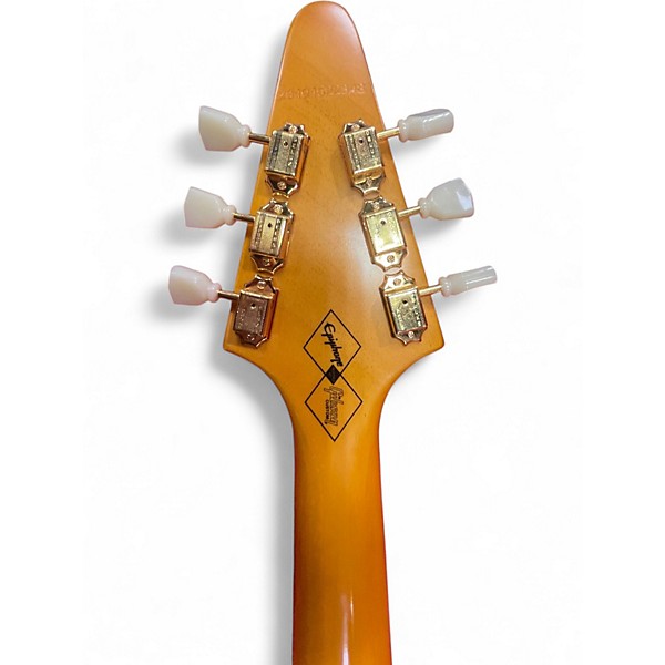 Used Epiphone 1958 Korina Flying V Korina Solid Body Electric Guitar