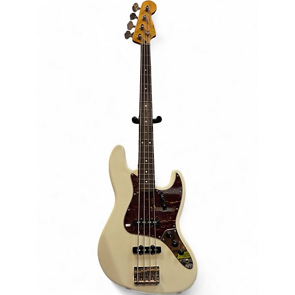 Used Squier Classic Vibe 1960S Jazz Bass Olympic White Electric Bass Guitar