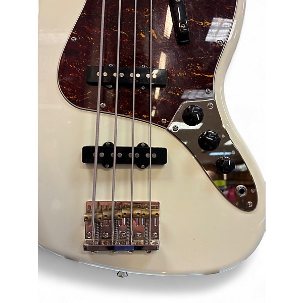 Used Squier Classic Vibe 1960S Jazz Bass Olympic White Electric Bass Guitar