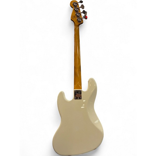 Used Squier Classic Vibe 1960S Jazz Bass Olympic White Electric Bass Guitar